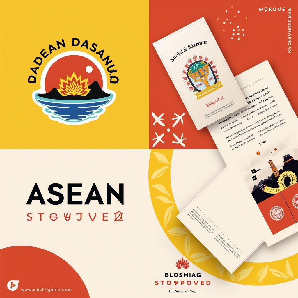 ASEAN Font Branding Example