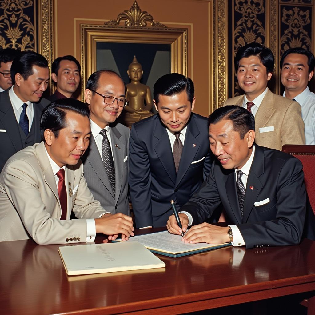 ASEAN Formation in Bangkok 1967