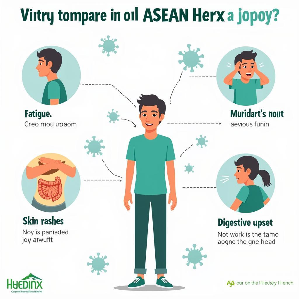 Common ASEAN Herx Symptoms