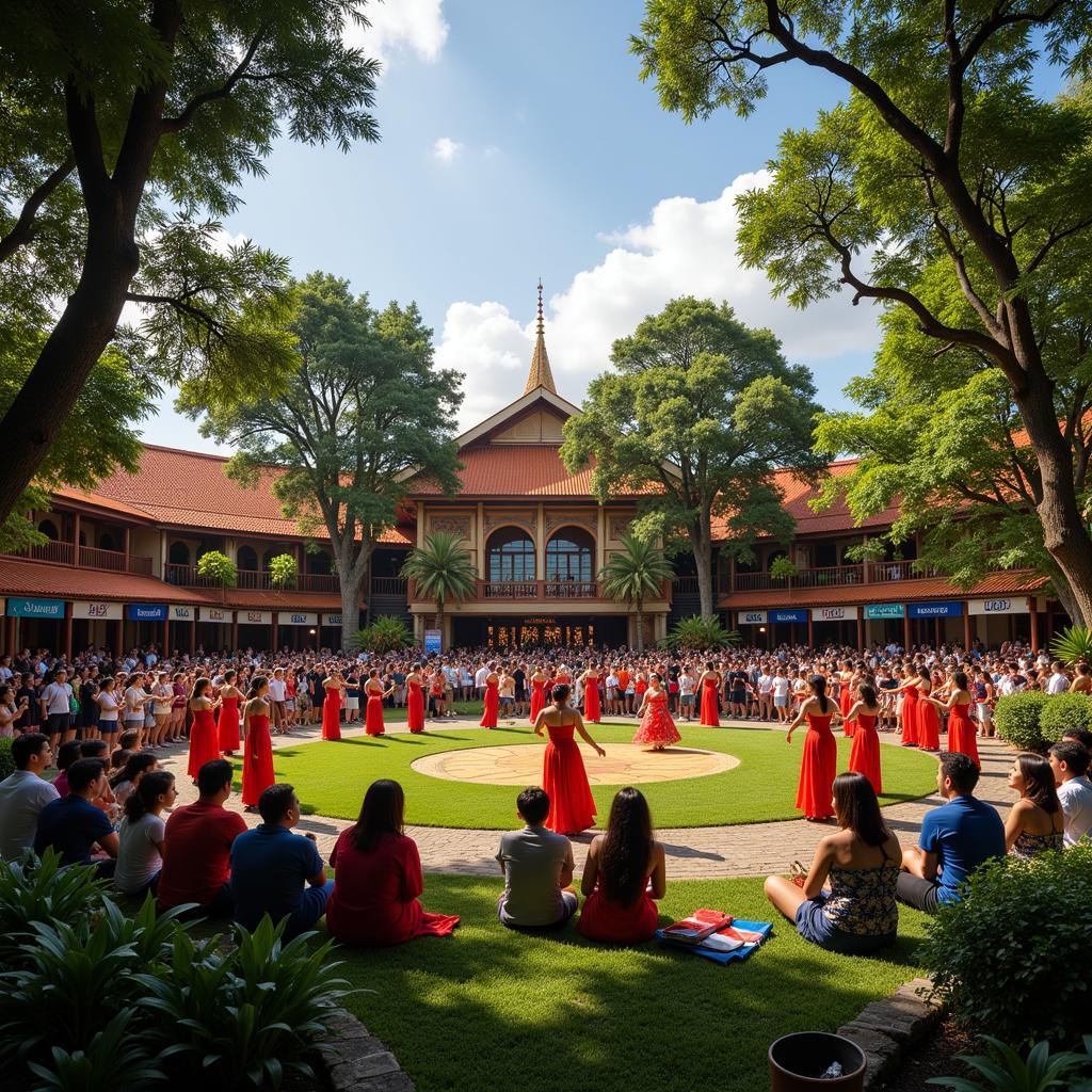 ASEAN Hotel Pitts Cultural Performance