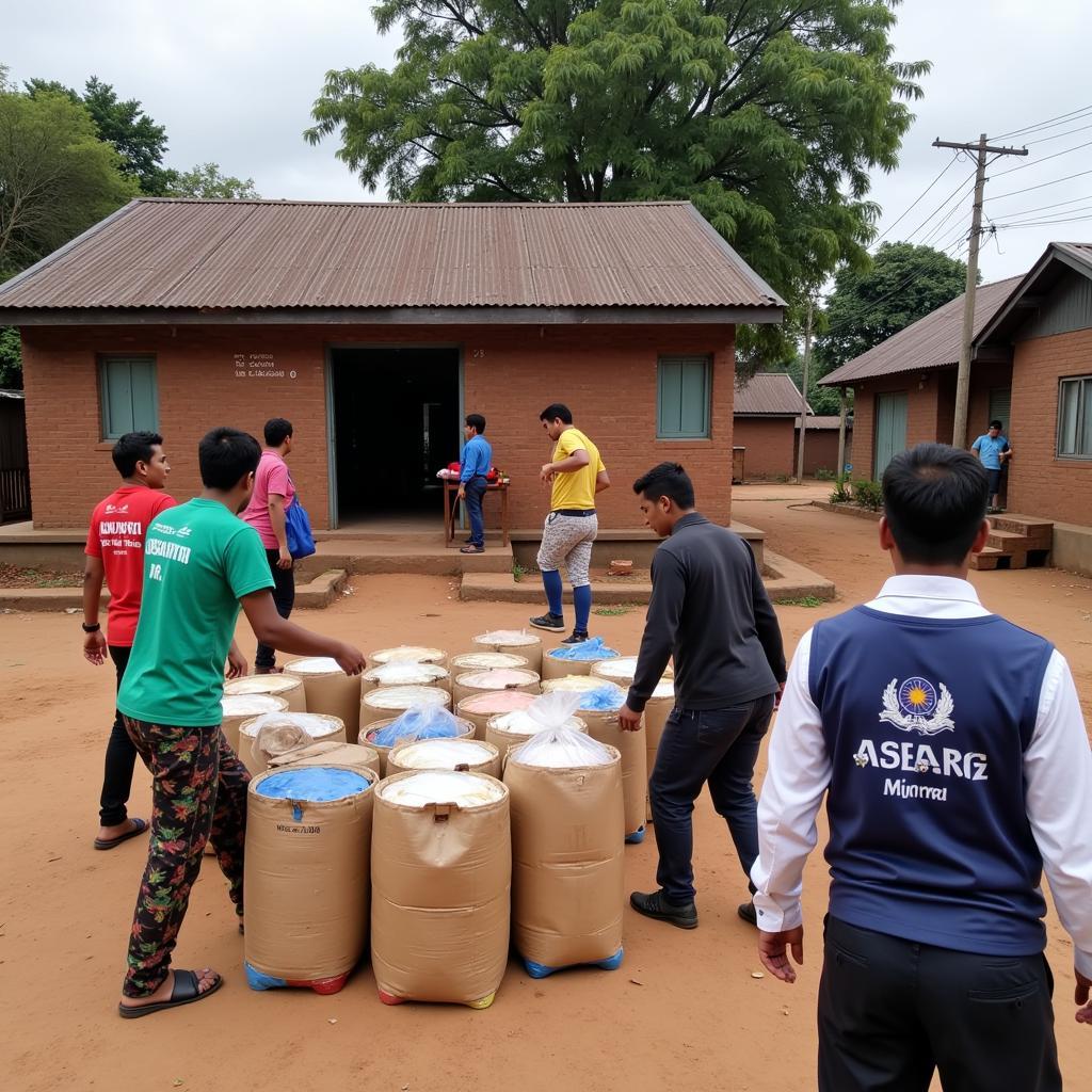 ASEAN Humanitarian Aid in Myanmar