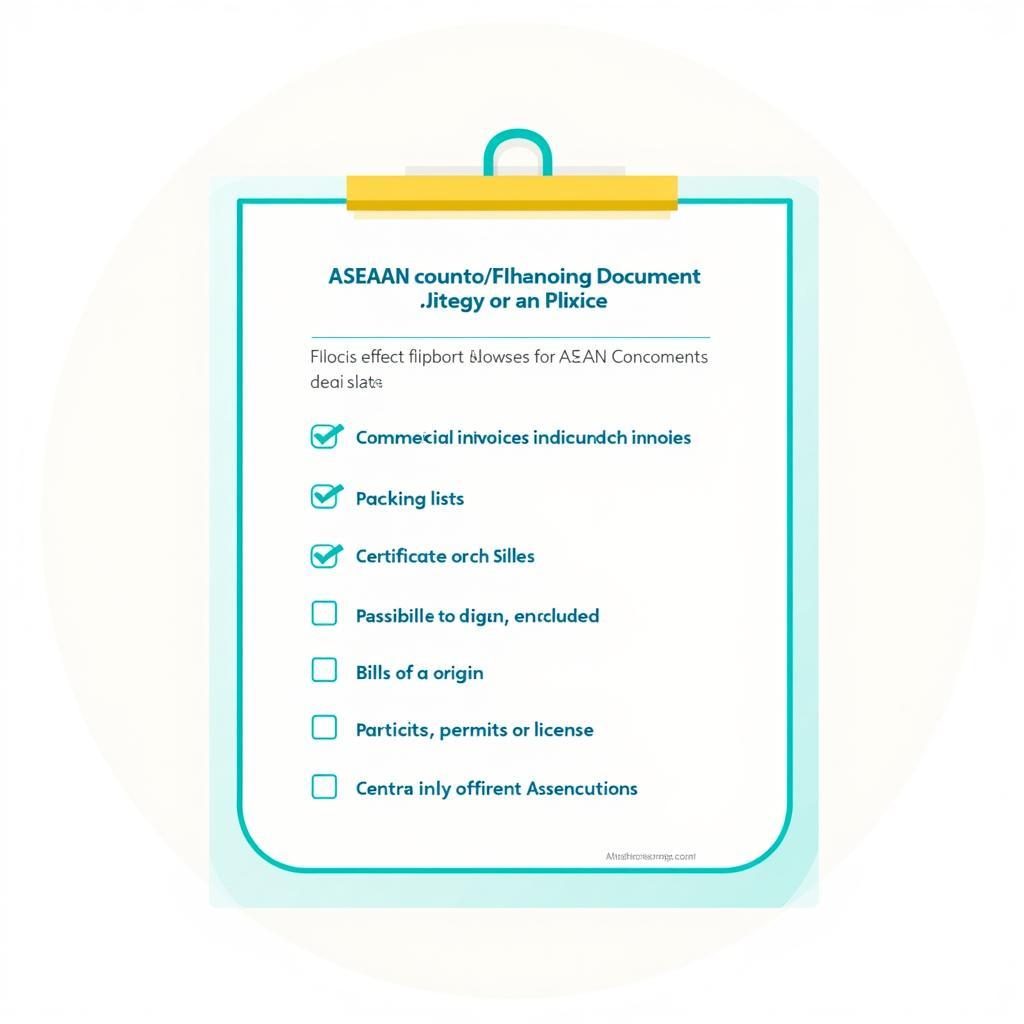 Essential ASEAN Import Documentation Checklist