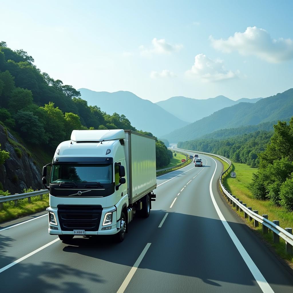 ASEAN L2 Composite Vehicle on Highway