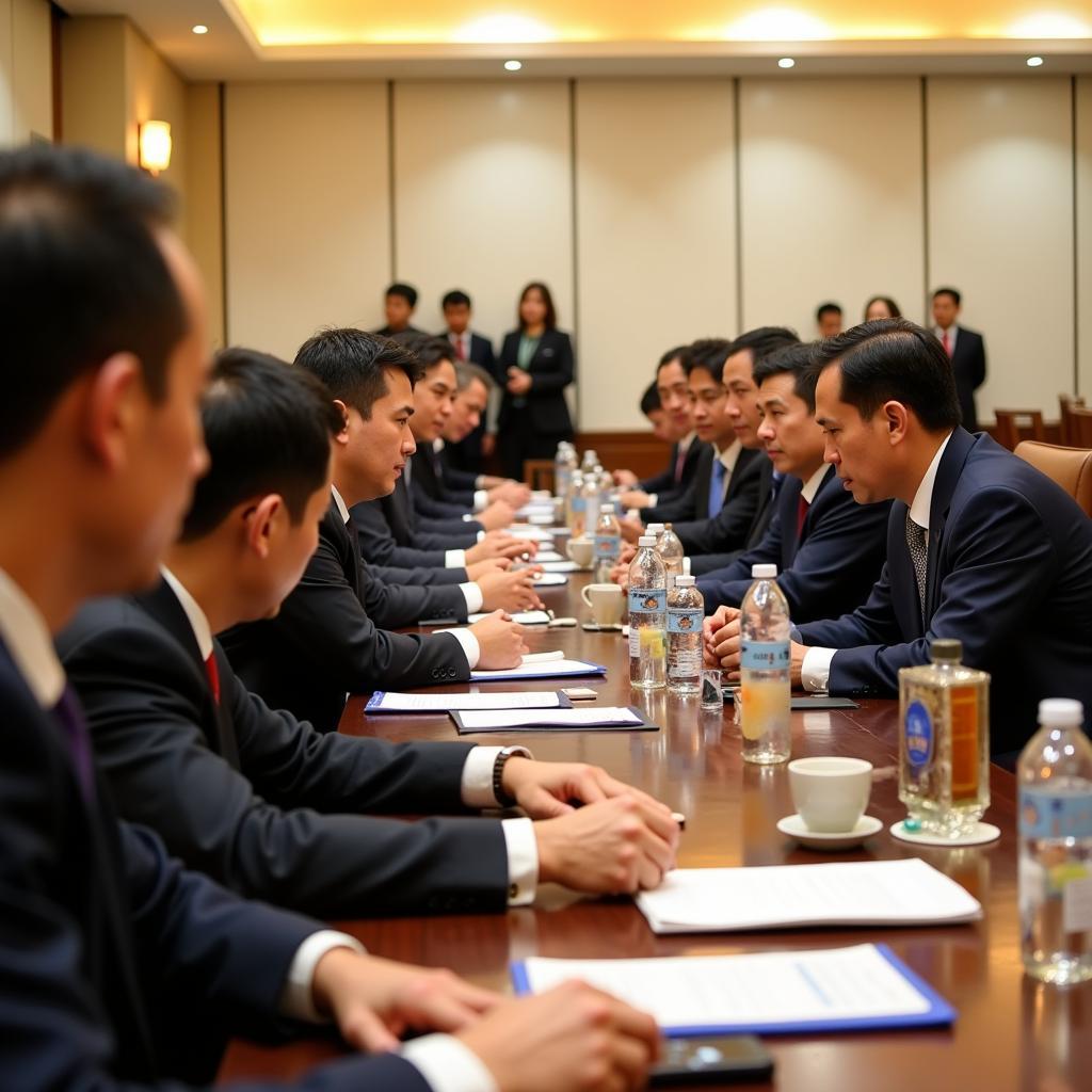 ASEAN Leaders Discussing Economic Cooperation at the 2017 Summit