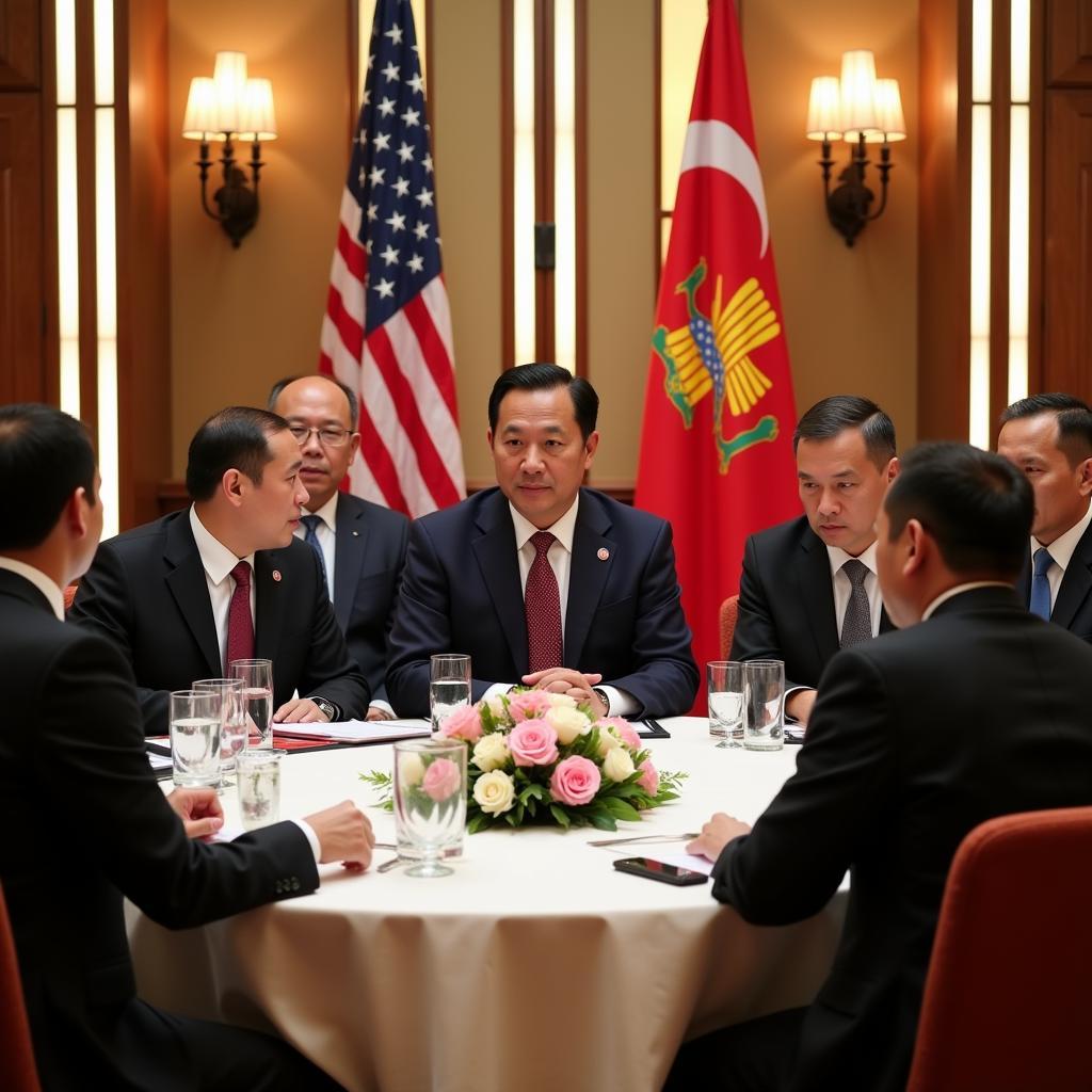 ASEAN Leaders Meeting at Singapore Summit