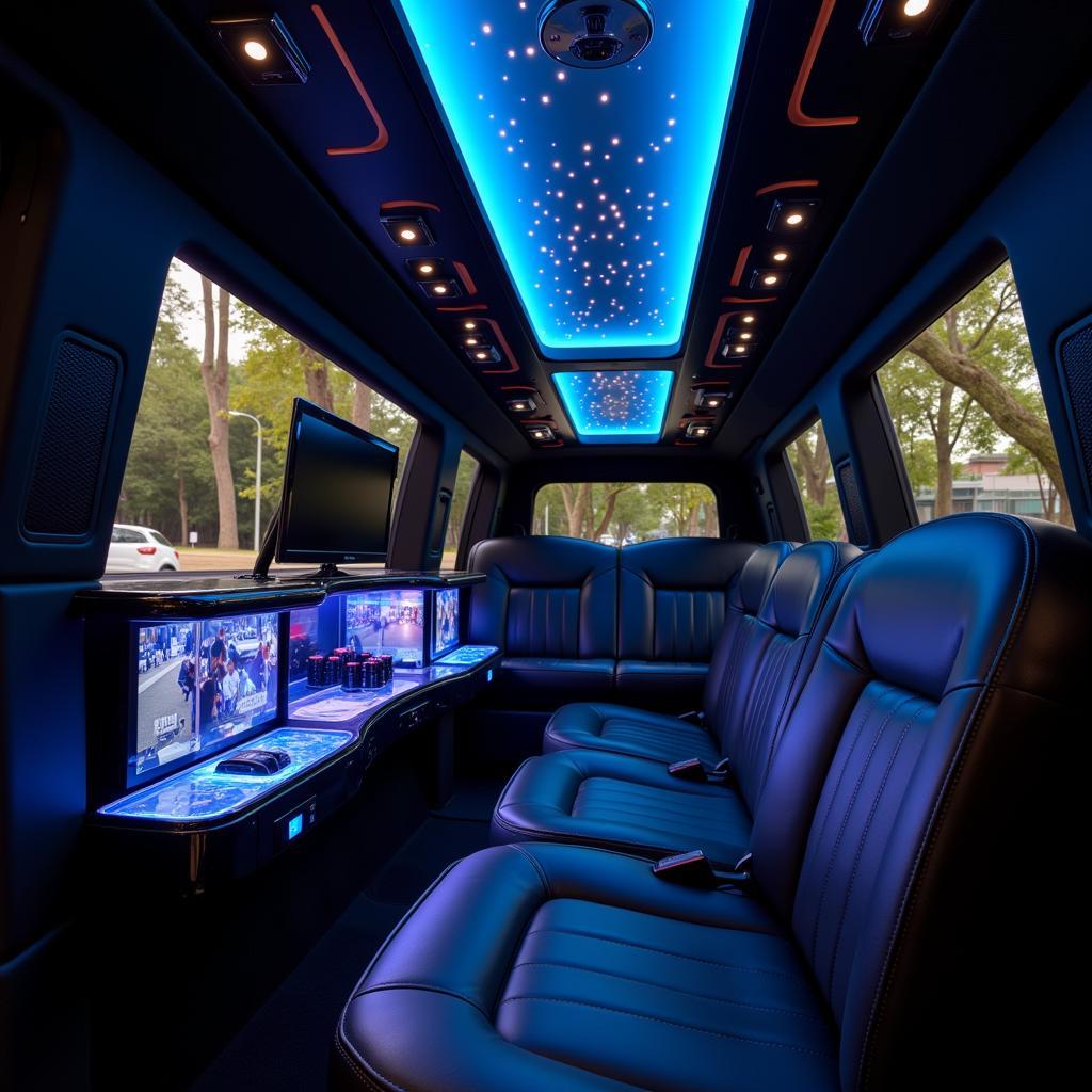 ASEAN Limousine Luxury Interior