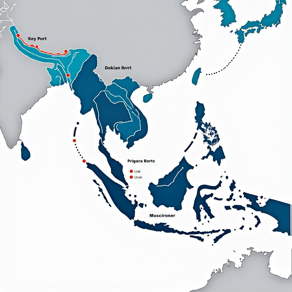 ASEAN Logistics Network Map