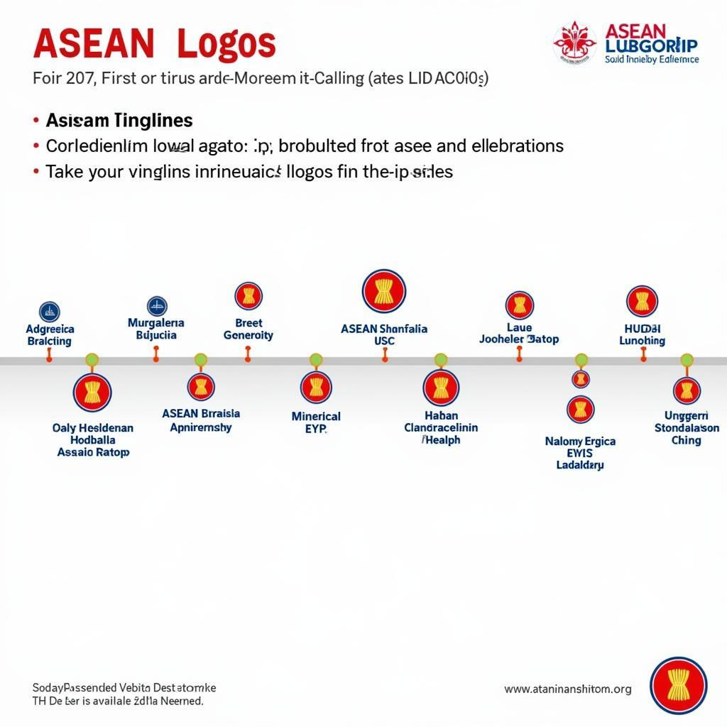 ASEAN Logo Variations Through the Years