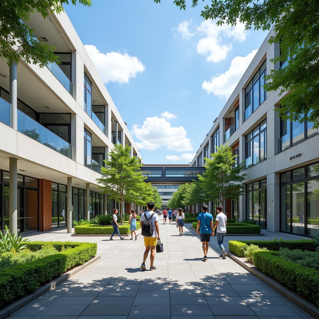 Modern ASEAN Medical School Campus