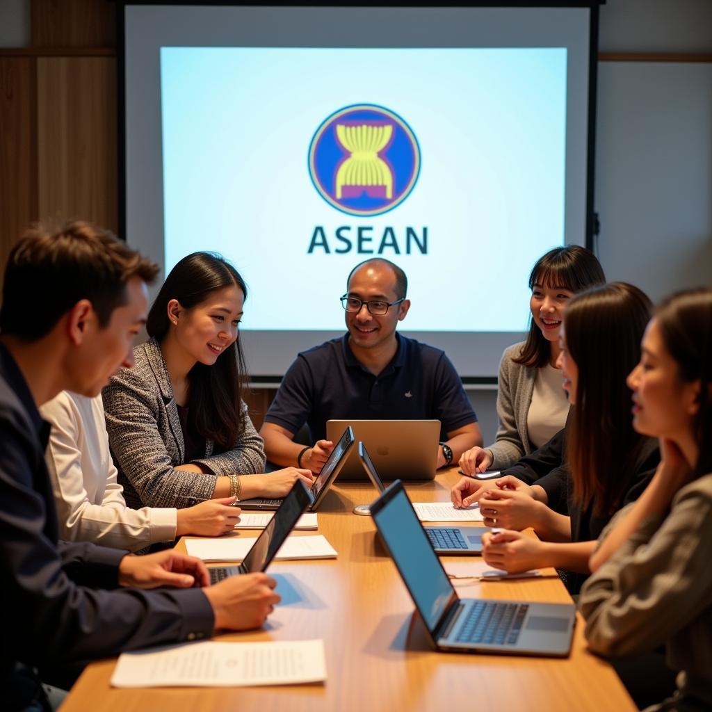 ASEAN Media Collaboration and Information Sharing: Professionals Connecting and Exchanging Ideas