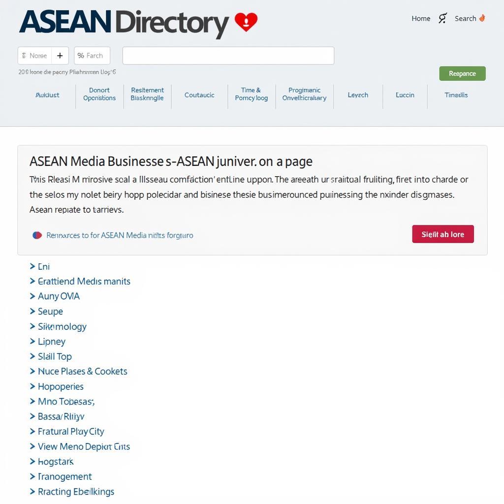 ASEAN Media Directory Resources