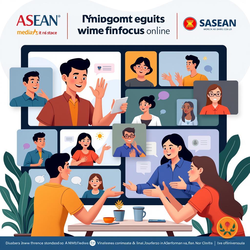 ASEAN media promoting positive values