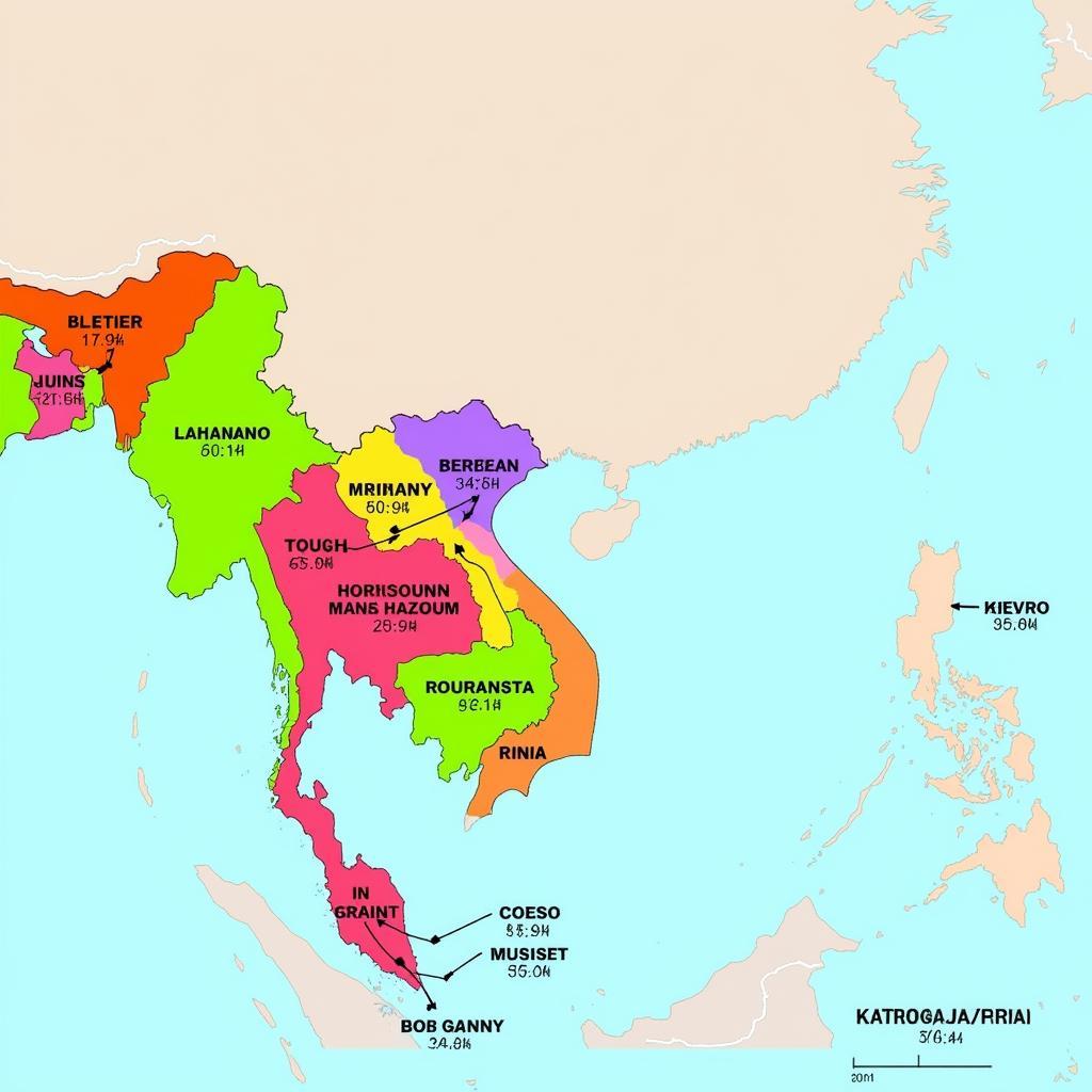 Map of ASEAN Member States