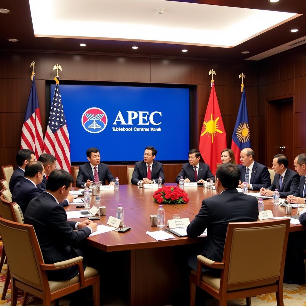 ASEAN Members Participating in APEC Meetings