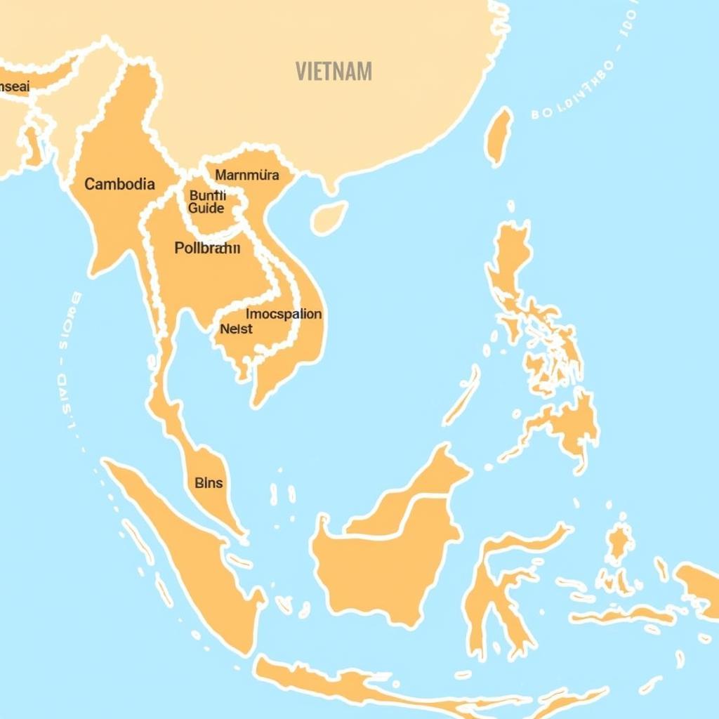 Map of ASEAN Member States