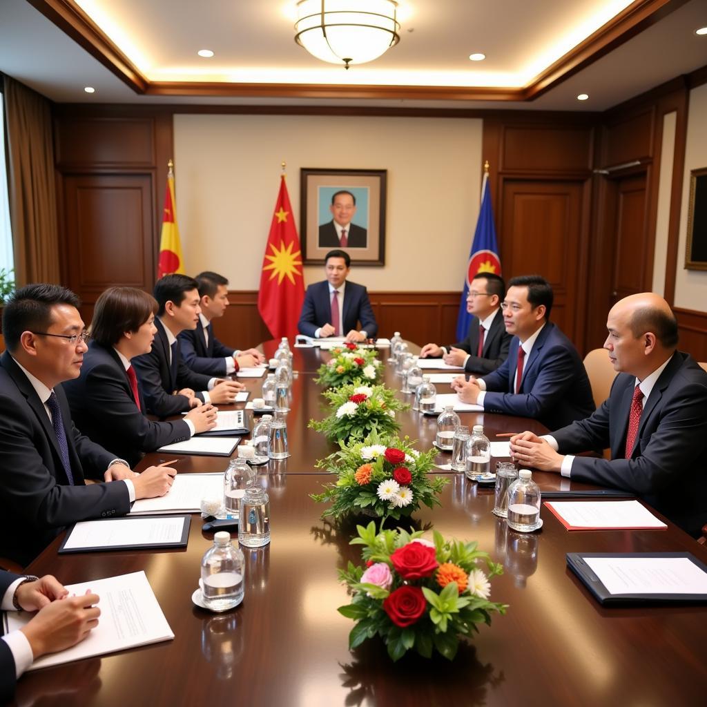 ASEAN Members Meeting in Jakarta