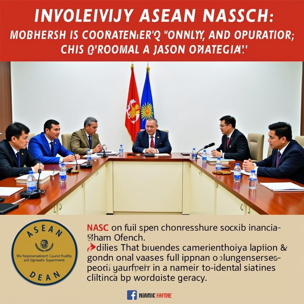 ASEAN National Council Meeting in Session