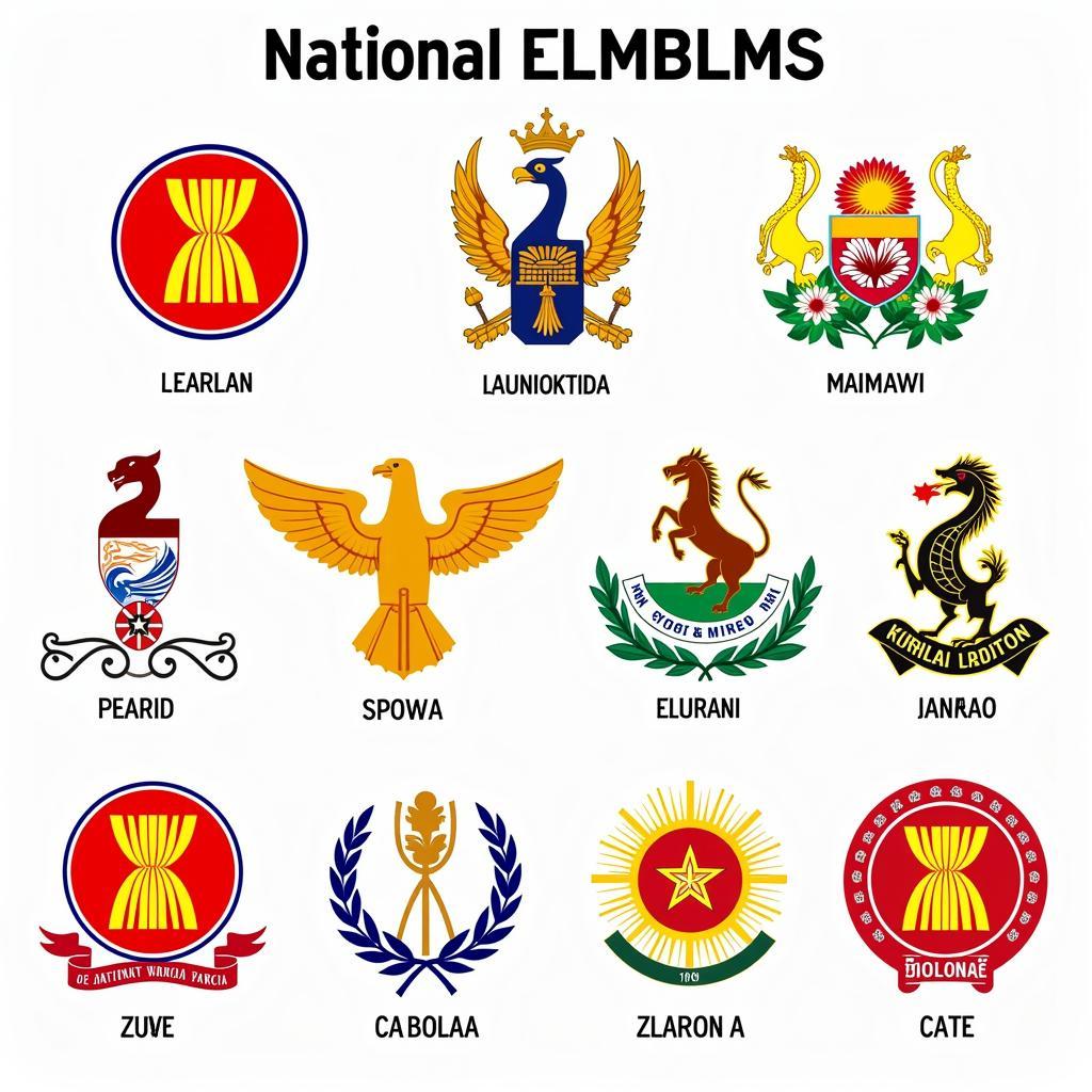 Exploring ASEAN National Emblems: A Visual Journey Through Southeast Asian Heritage