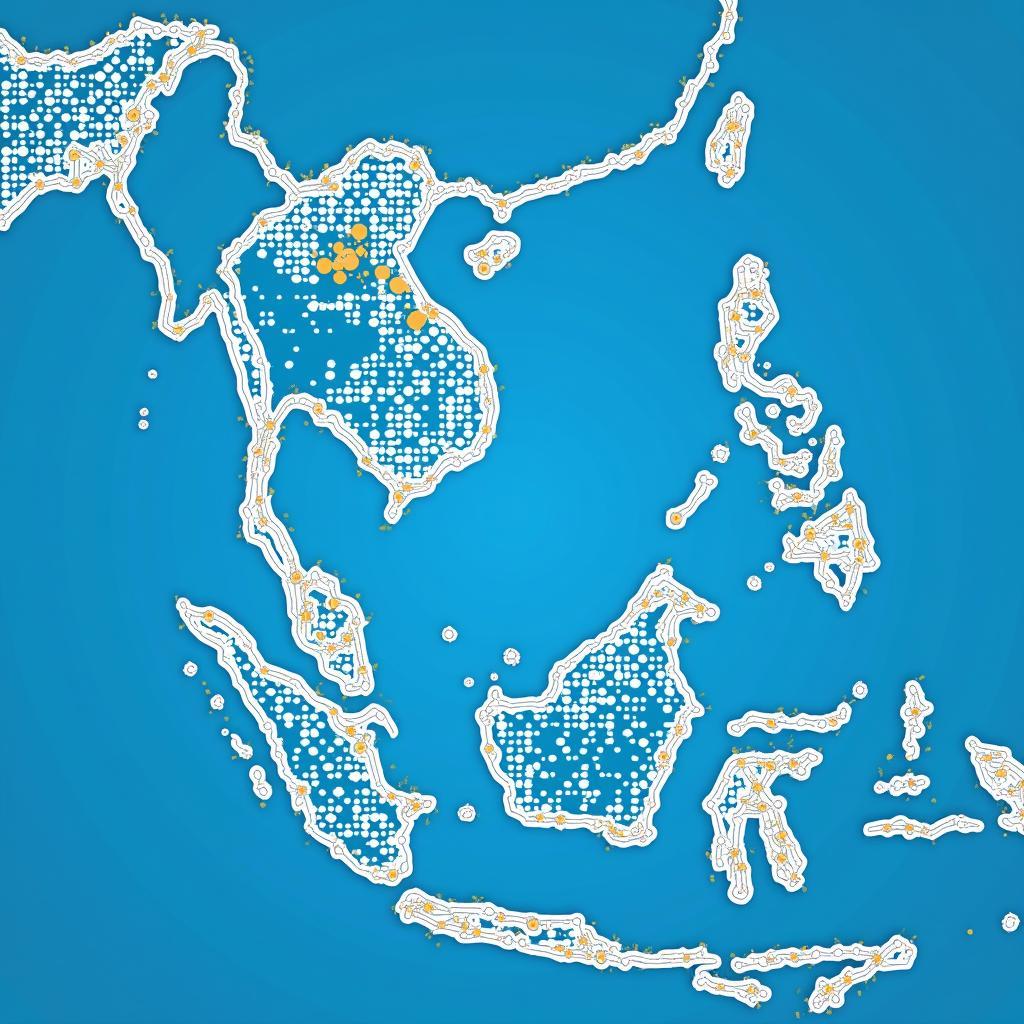 ASEAN Network Connectivity Map