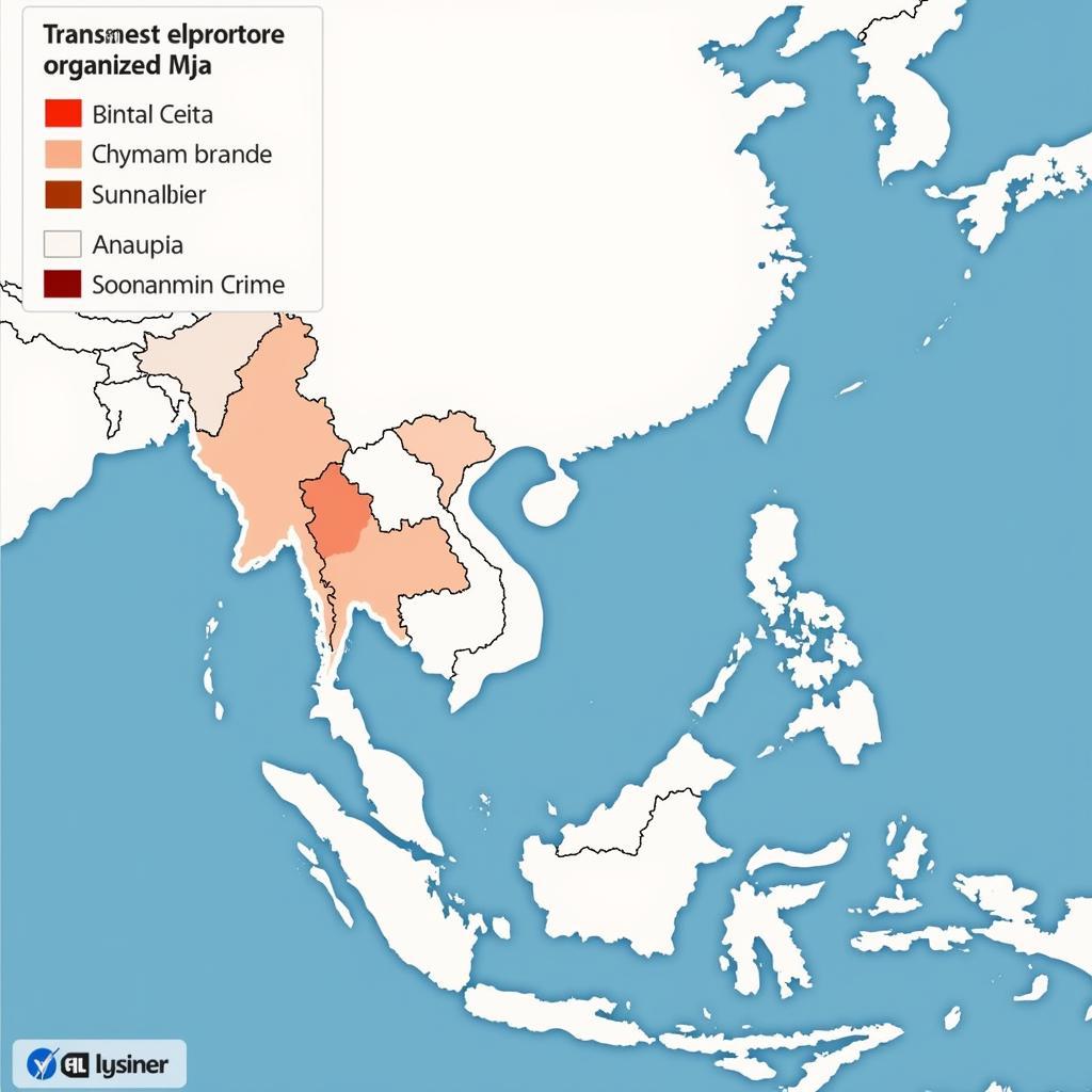 Southeast Asian Organized Crime Map