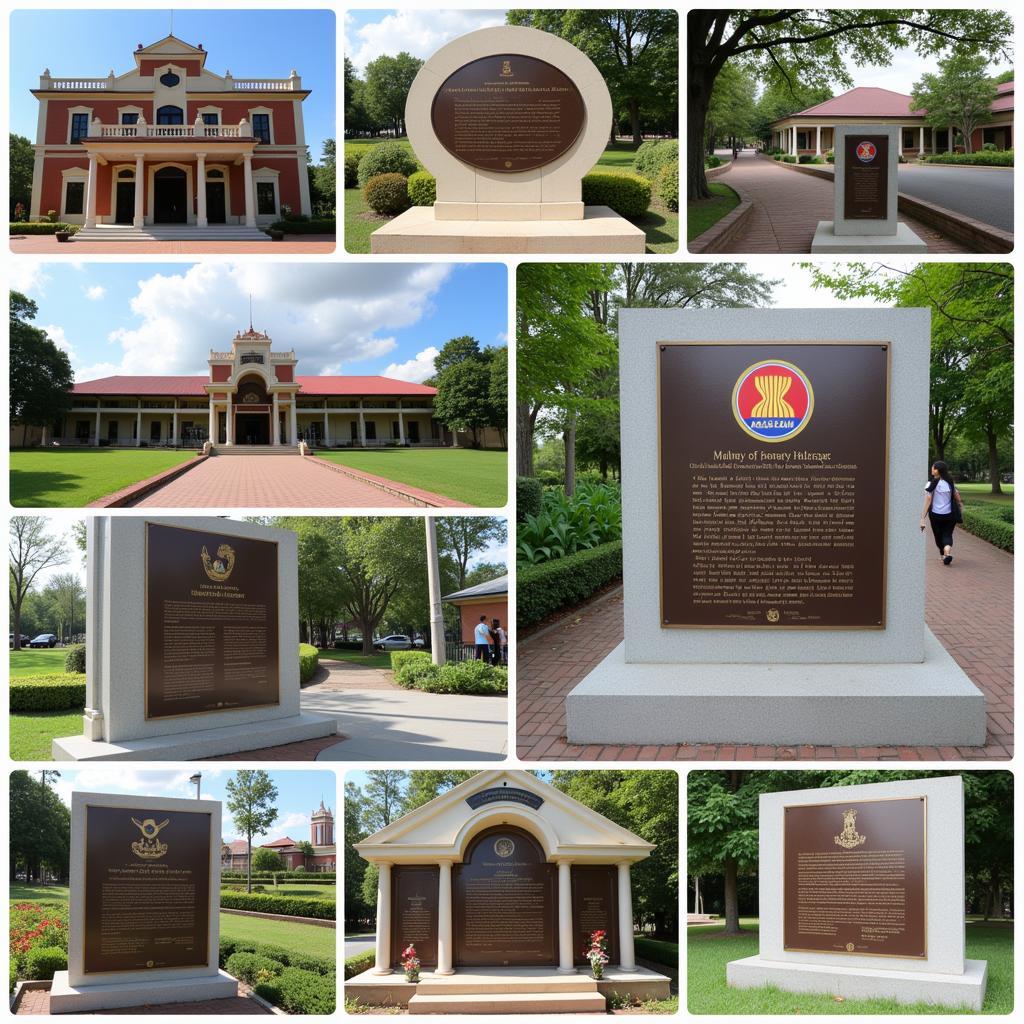 ASEAN Plaque in Public Spaces and Regional Identity