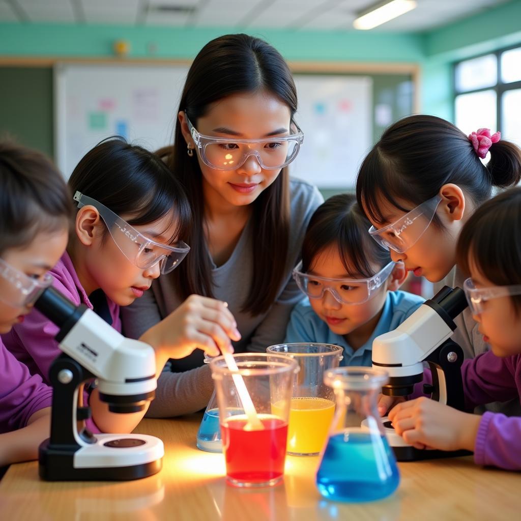 Primary Science Classroom in ASEAN