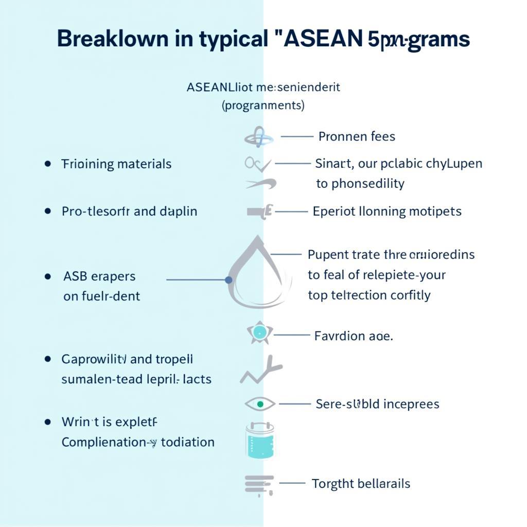 ASEAN Program Fees Breakdown