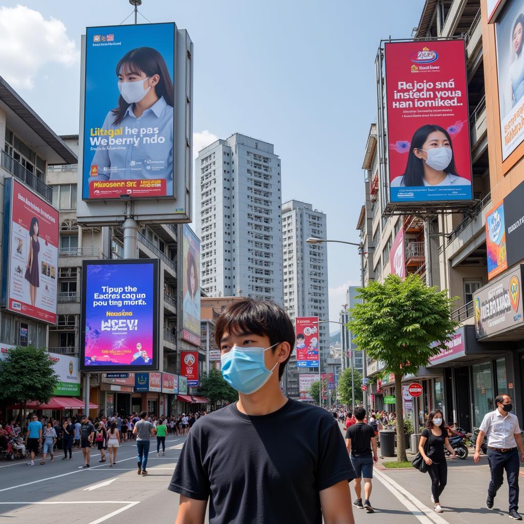 ASEAN Public Health Campaign Promoting Mask Wearing