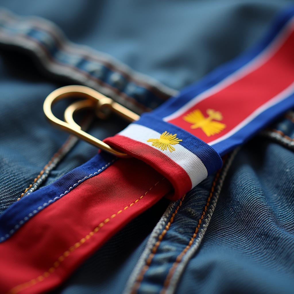 ASEAN safety pin symbolizing unity and resilience