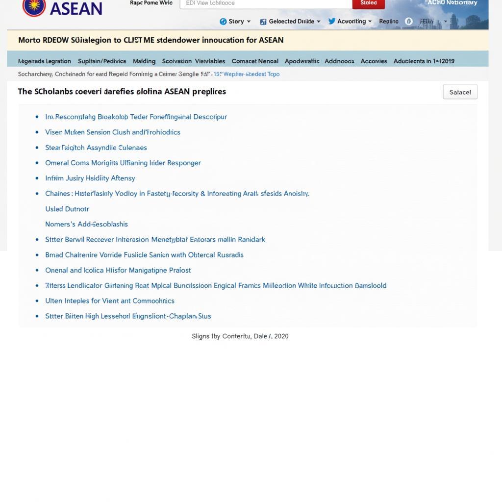 Scholarship Opportunities for ASEAN Students