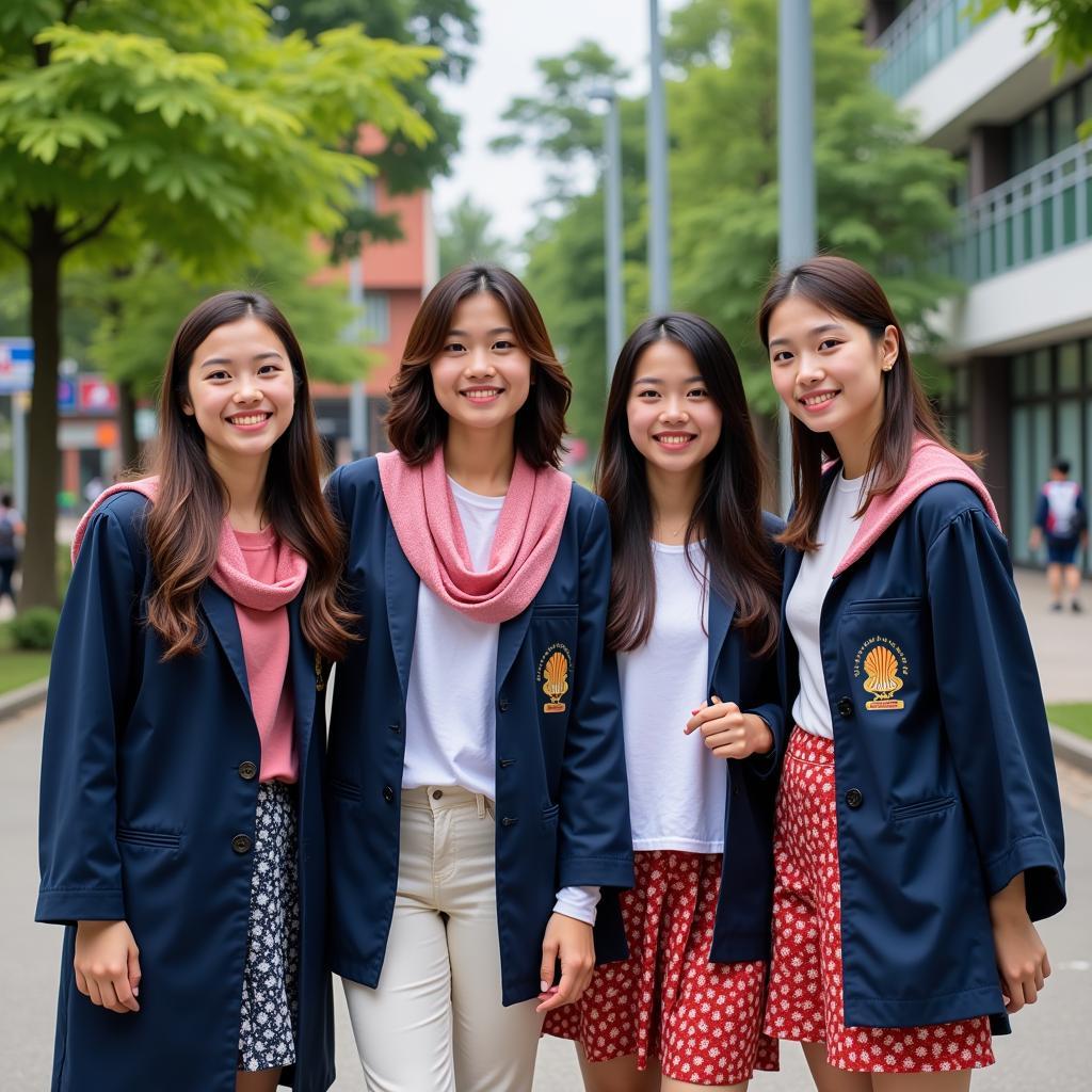 ASEAN Scholarship Recipients Celebrating Their Achievements