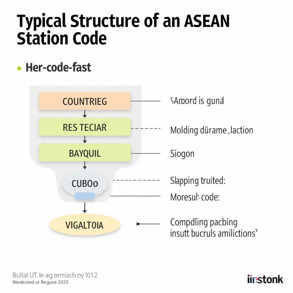 Structure of an ASEAN Station Code