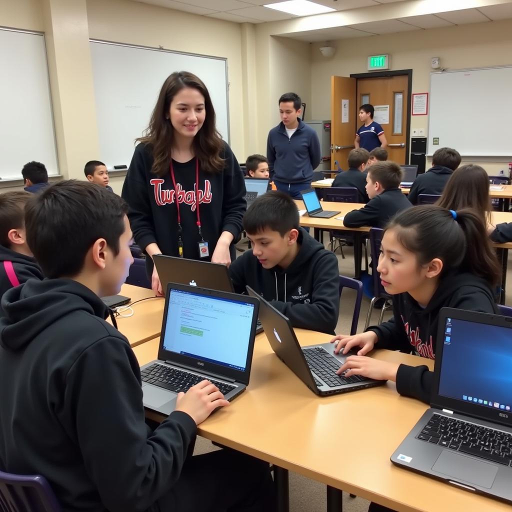 Asean Sugar Land STEM Class Coding Session