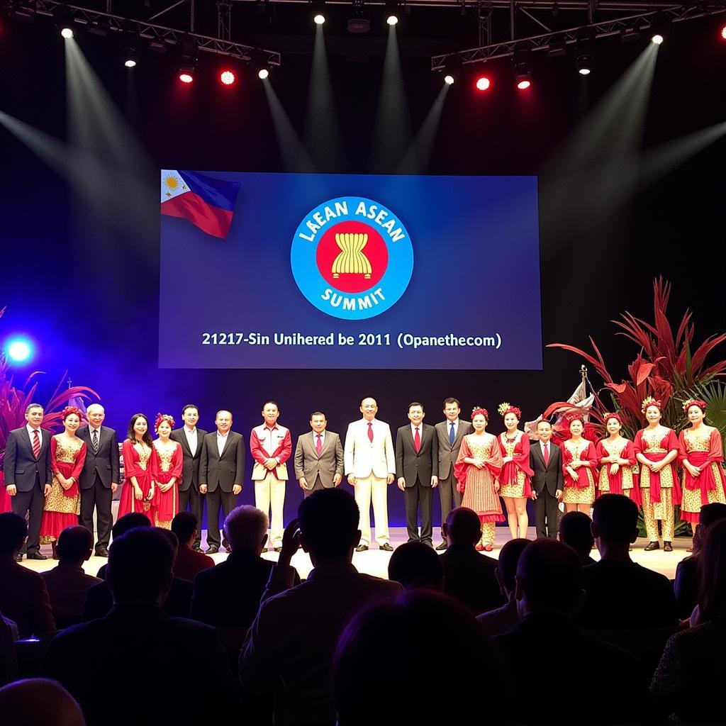 ASEAN Summit 2017 Opening Ceremony in Philippines