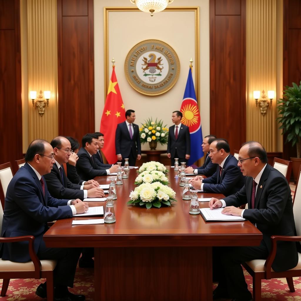 ASEAN Summit Leaders Meeting