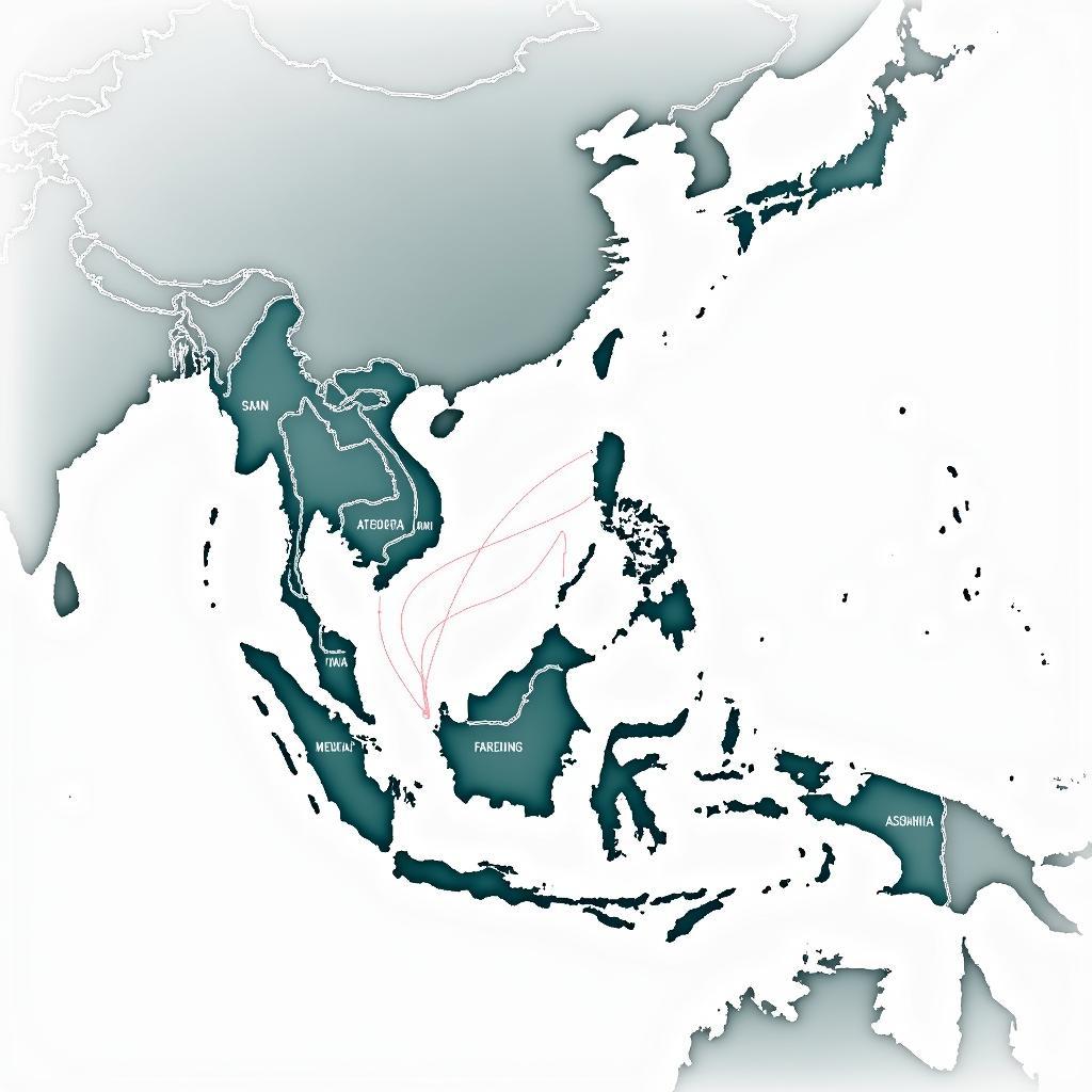 ASEAN Trade Network Connecting Global Markets