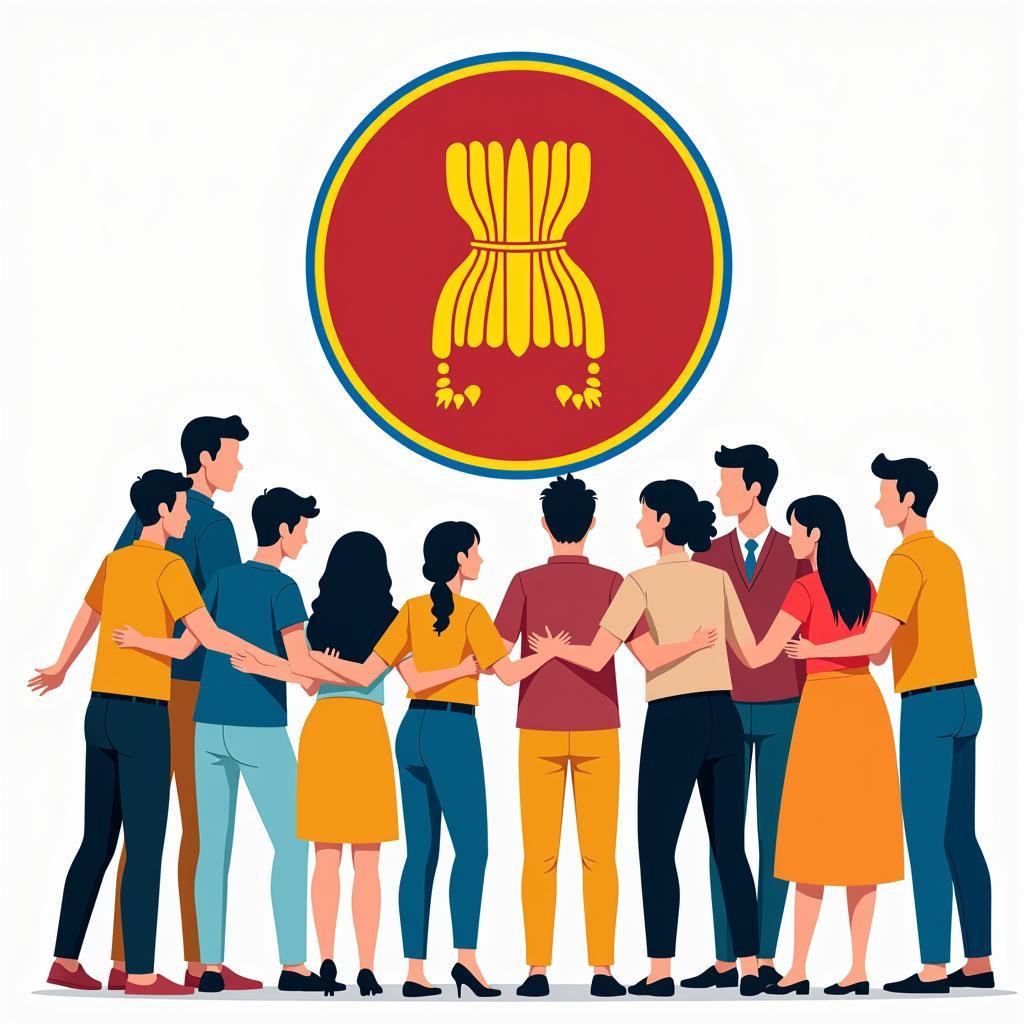 ASEAN Unity and Diversity Represented by Emblem Colors