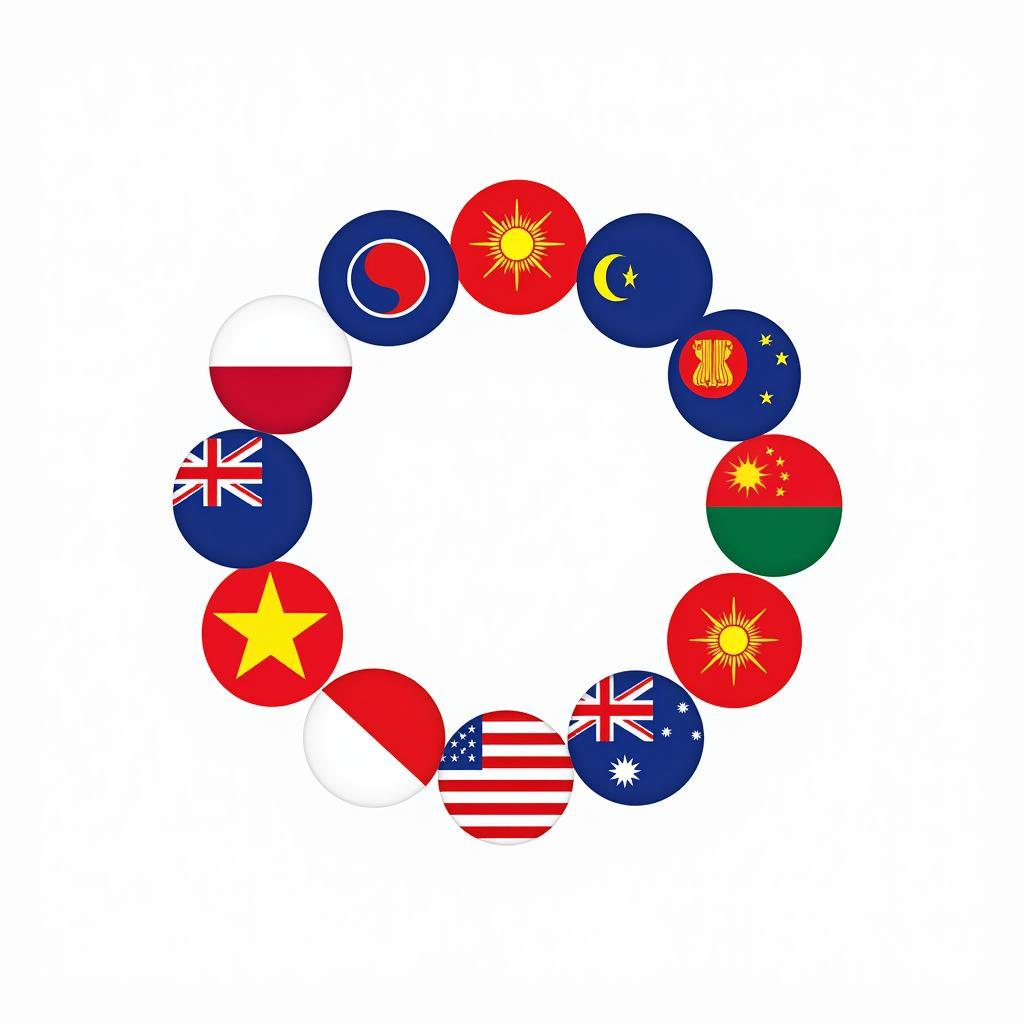 Image showcasing the unity and diversity of ASEAN member states, highlighting their shared goals and individual strengths.