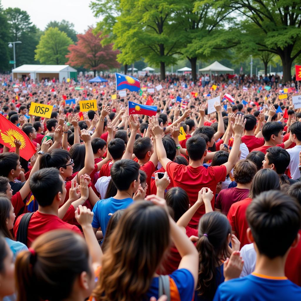 ASEAN Community Gathers for Soccer Match in Washington