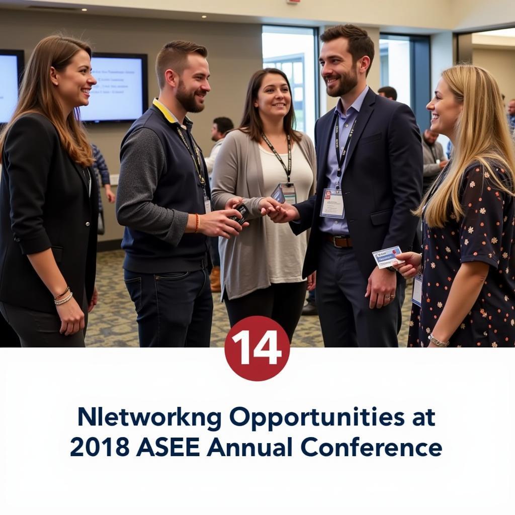 Networking at the 2018 ASEE Annual Conference