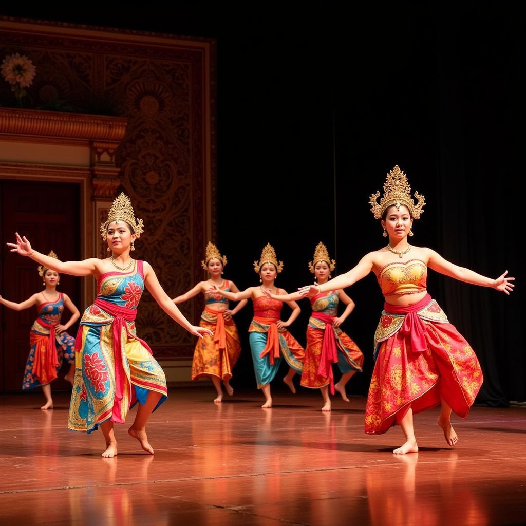 Traditional dance performance at the ASEE Gala