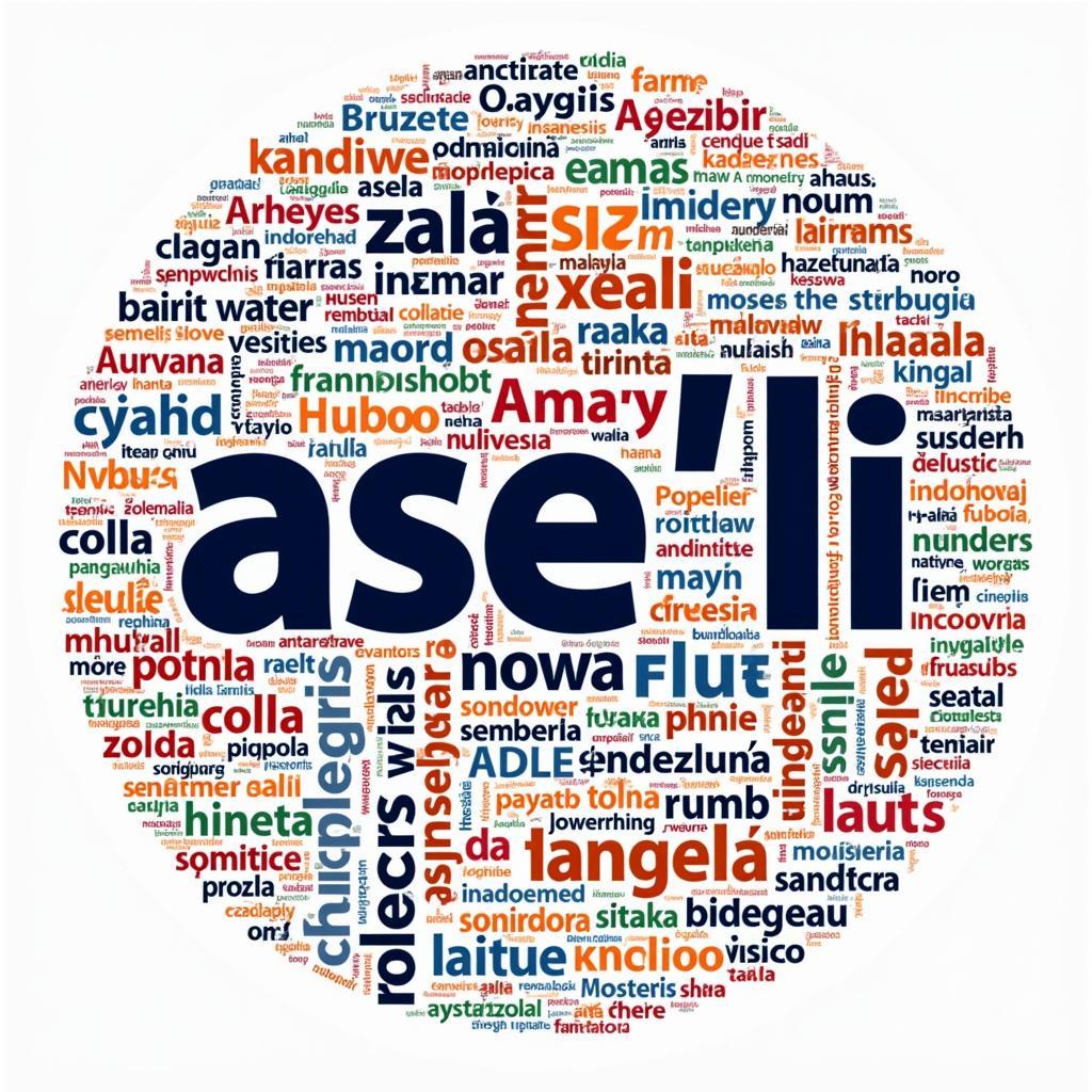 Aseli Nowa Linguistic Parallels in Southeast Asia