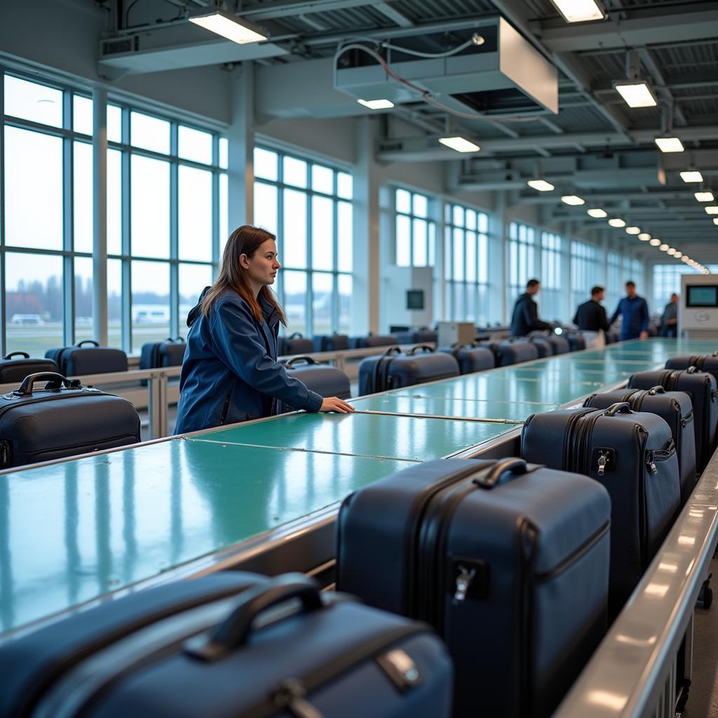 Automated Baggage Handling System at Arlanda Airport