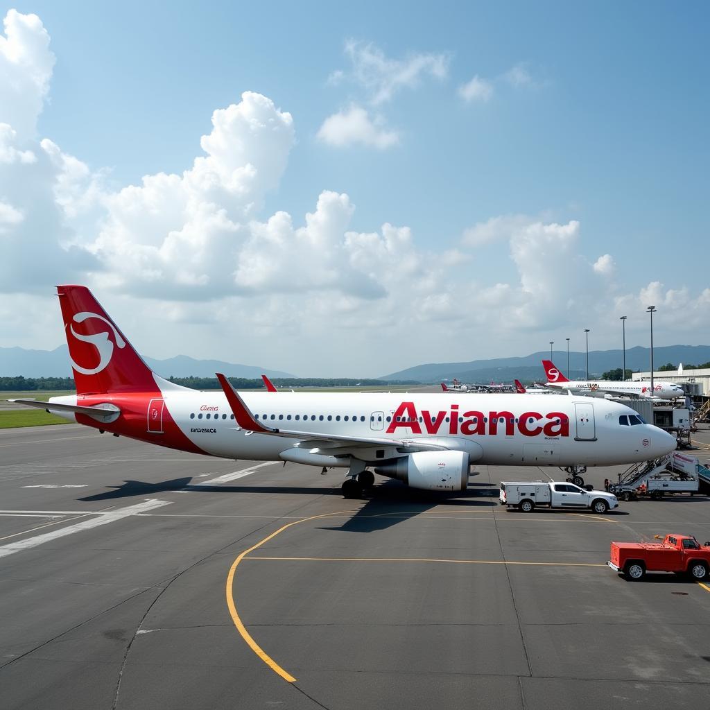 Avianca Aircraft in Costa Rica