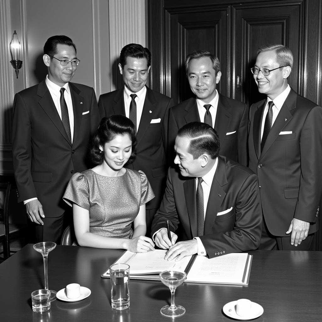 ASEAN Bangkok Declaration Signing Ceremony