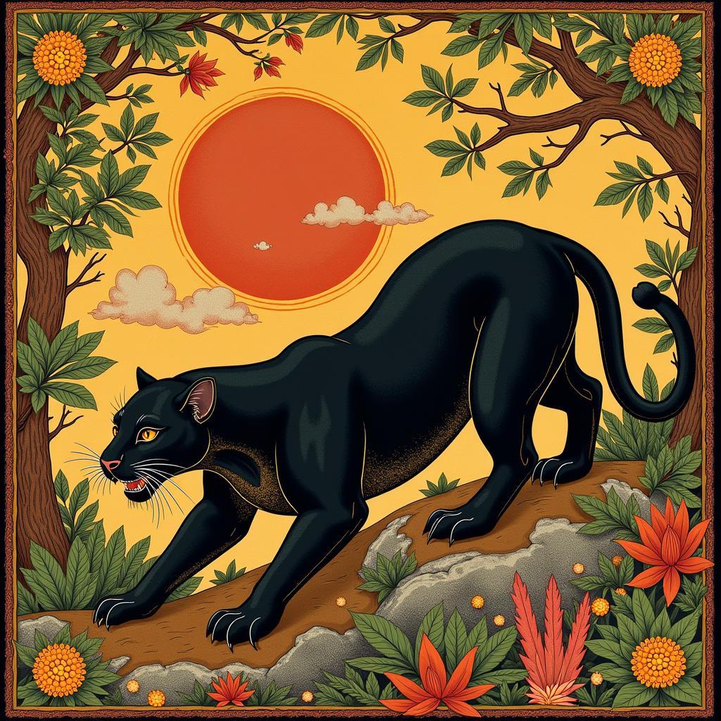 Black Panther in ASEAN Folklore and Art