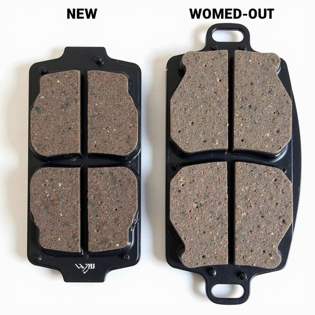 Brake Pad Wear Comparison