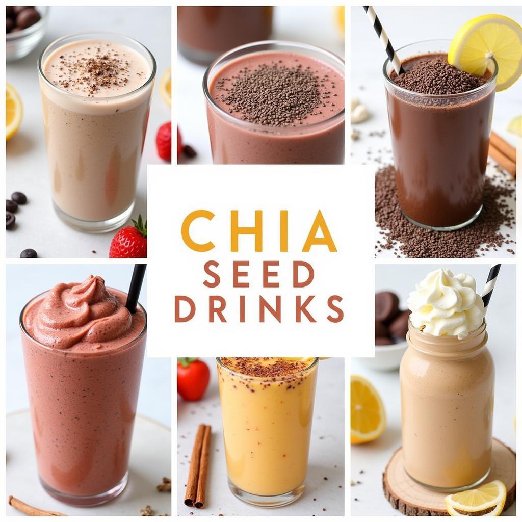 Chia Seed Drink Flavor Variations