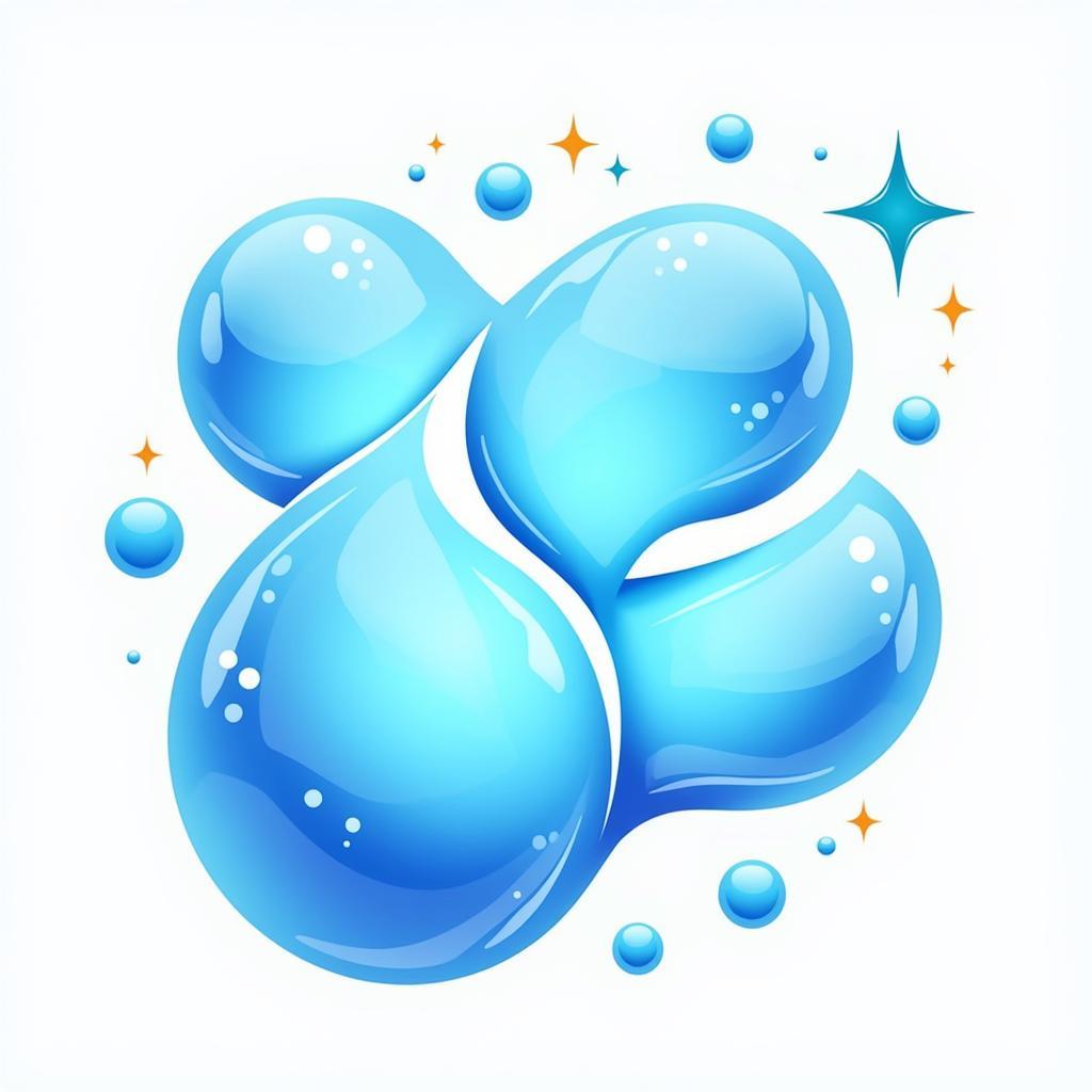 Sparkling Bubbles Cleaning Business Logo