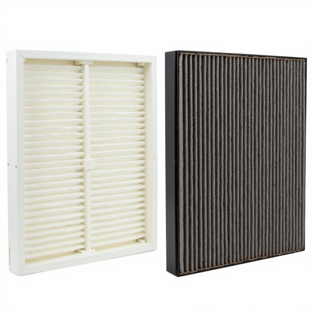 Clean vs. Dirty Air Filter